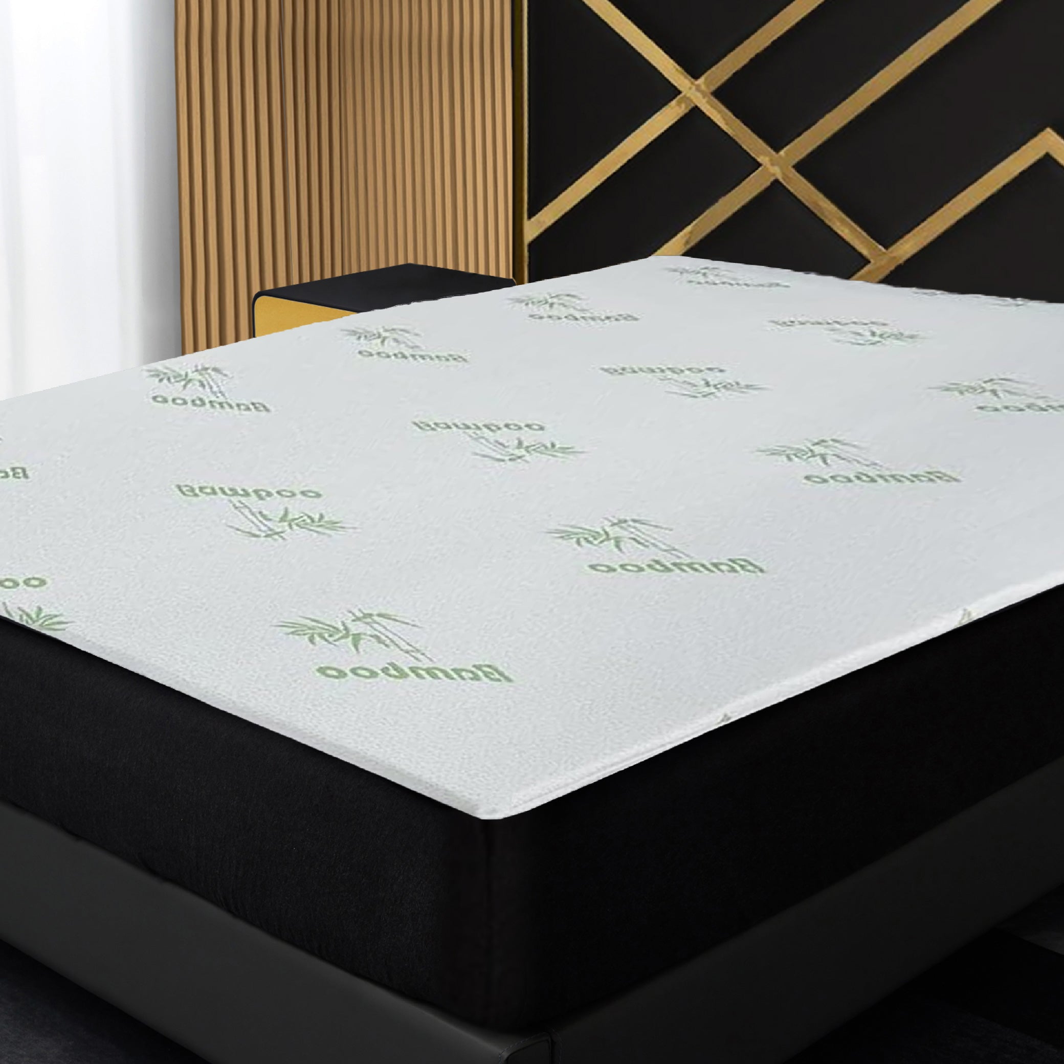 Bamboo Memory Foam Mattress Topper