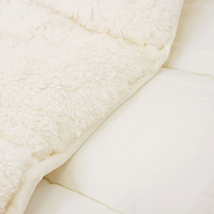 Teddy Fleece Sherpa Mattress Topper