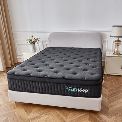 24cm & 30cm - Onyx Spring Foam Hybrid Mattress