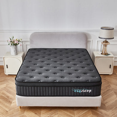 24cm & 30cm - Onyx Spring Foam Hybrid Mattress